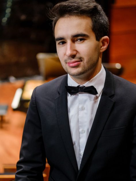 09.12.2021 Bonn  Kammermusiksaal des Beethoven-Hauses ; International Telekom Beethoven Competition Bonn ; Giorgio Lazzari ; Dem Fotograf liegt keine schriftliche Einverständniserklärung der abgebildeten Personen vor.